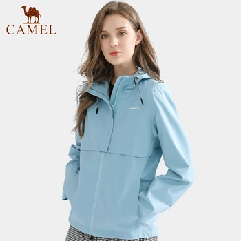 

CAMEL Offical Men Women Outdoor Soft Jackets Sports Clothing Autumn Spring Unisex Fashion Jacket Travel Clothes Sportwear