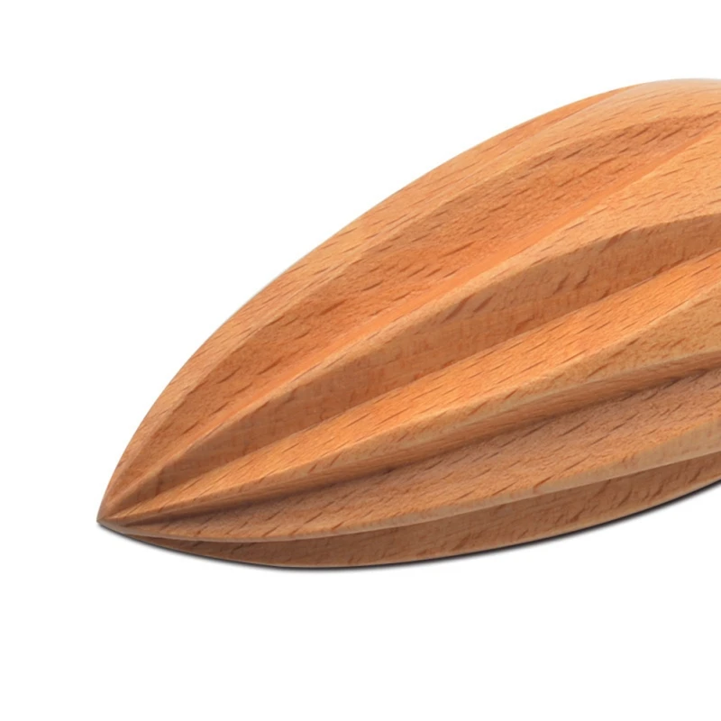 Wooden Citrus Reamer Lemon Hand Juicer Easy to Hold Kitchen Juicing Tool Manual Orange Lime Lemon Juice Reamer for Daily Home