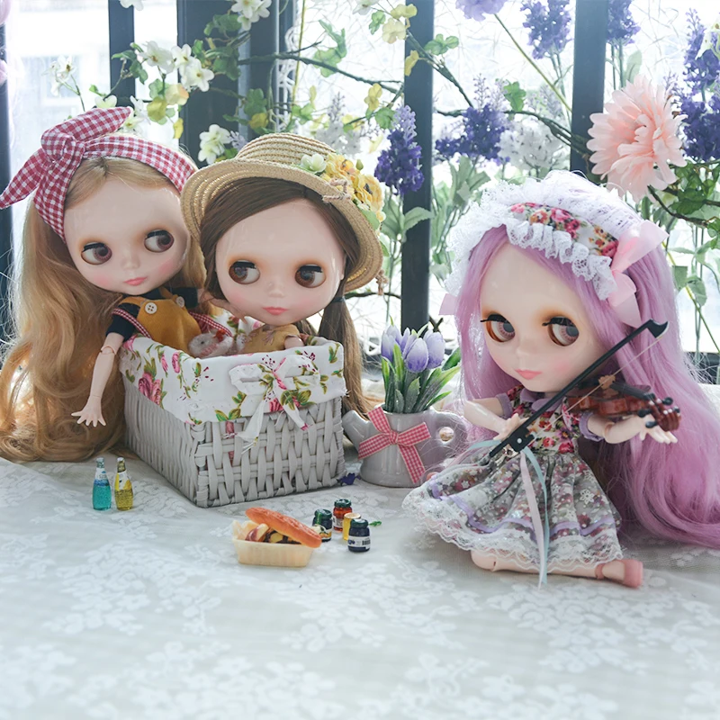 Кукла Blyth на заказ NBL с блестящим лицом шарнирная кукла 1/6 BJD для девочек подарок
