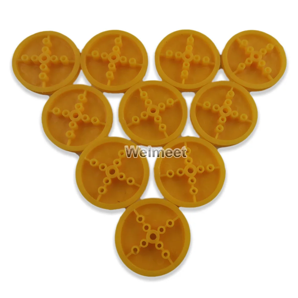 DIY 로봇 장난감 자동차 모델 변형을 위한 10pcs 36mm 동기식 벨트 플라스..