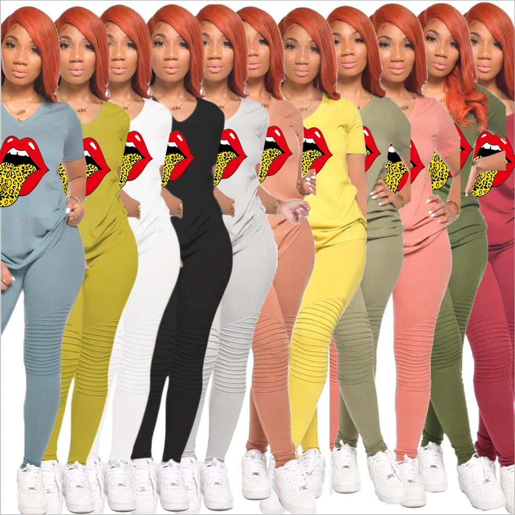 

Plus Size Fashion Classic Solid Women's Set Two Piece Set Sweatshirt Jogger Pants Suit Tracksuit Matching Set Casual Outfits