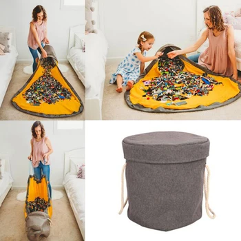 

Smart 5 Seconds Baby Portable Slideaway Toy Clean-up Bag Storage Container Toys Waterproof Organizer Bucket Pouch Home Helper