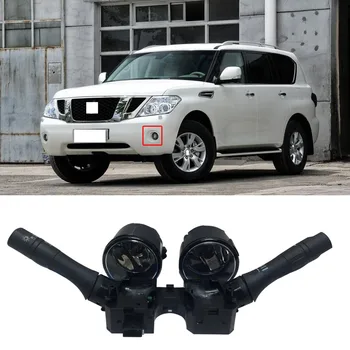

CAPQX For NISSIN Patrol Y62 2012-2016 Car Front Bumper Fog Light Driving Light Daytime Lamp Light Switch High match