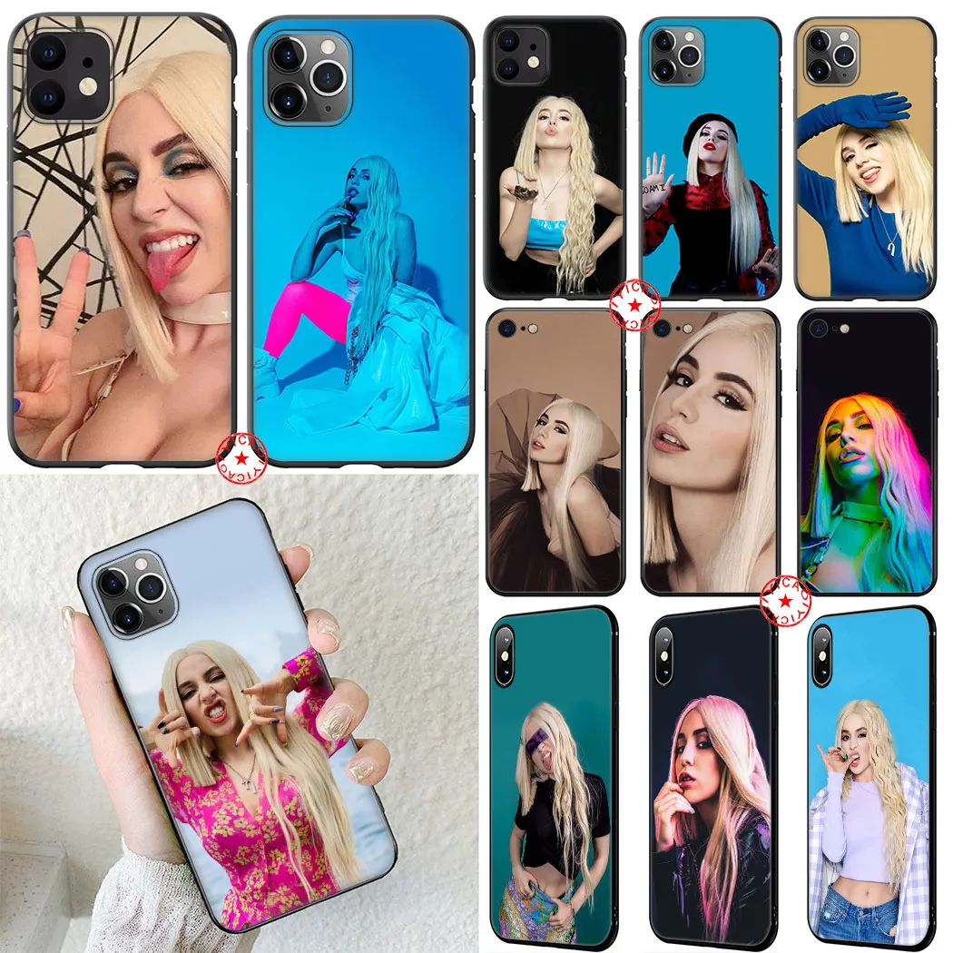 Мягкий силиконовый чехол Ava Max для iPhone 11 Pro XR X XS 6 6S 7 8 Plus 5 Plus|Бамперы| |