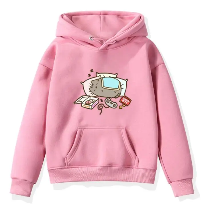 Толстовка с капюшоном для девочек и мальчиков длинным рукавом|Толстовки кофты| |