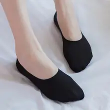 

1 Pair Simple Soft Invisible Socks Mesh Quick Dry Women Solid Color Anti-slip Low Cut Boat Socks Comfortable to wear for Sports