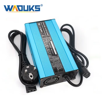 

7.3V 9A Charger 2S 6.4V LiFePo4 Battery Battery Pack Charger With Cooling fan Smart Charge Auto-Stop Aluminum Case