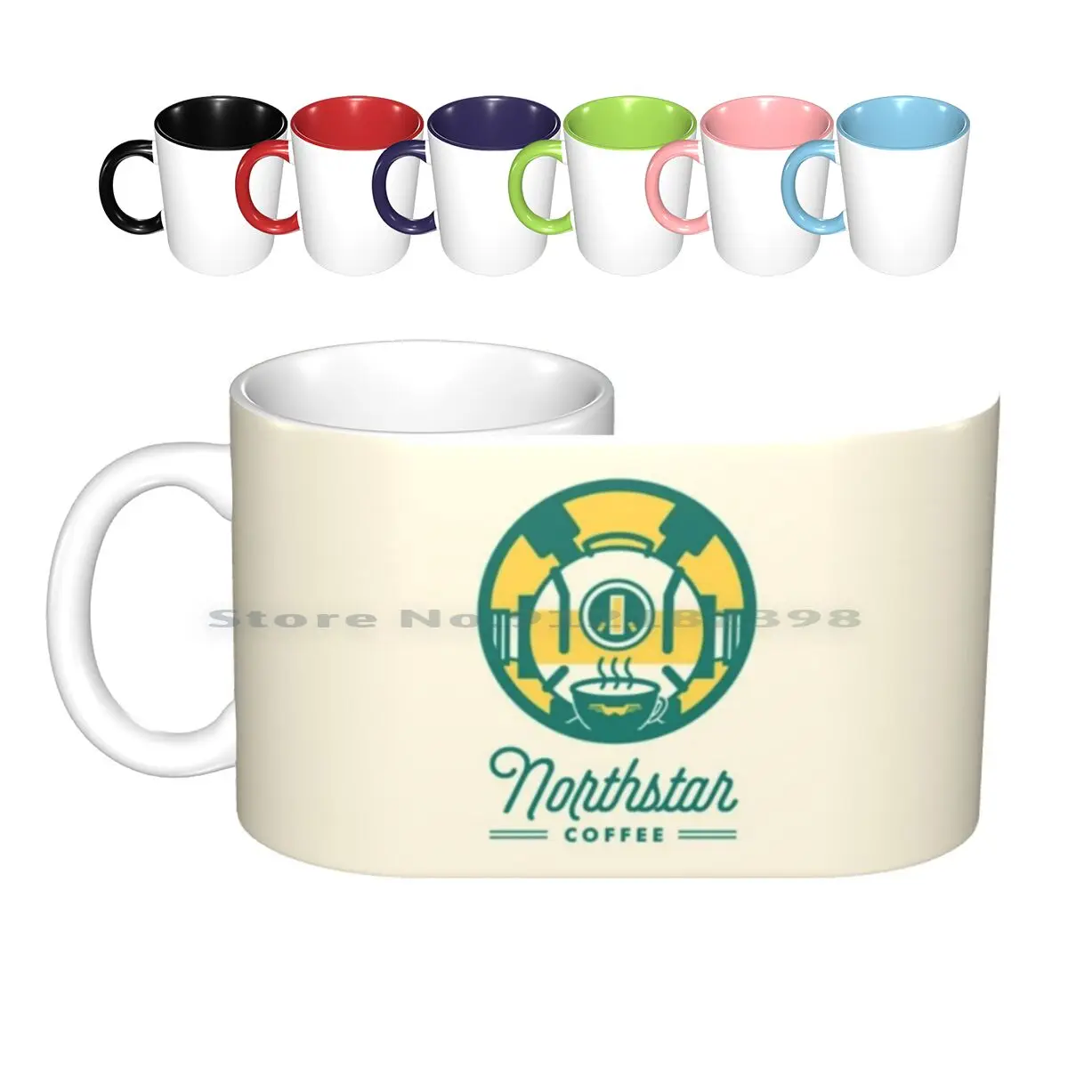 Titanfall 2 Northstar Coffee Emblem Tazze In Ceramica Tazze Da Caffè Tazza Da Tè Al Latte Titan Titanfall Titanfall 2 Northstar Meme Emblem