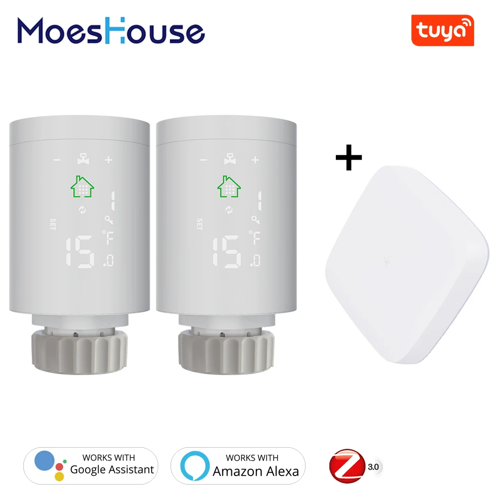 TRV ZigBee3.0 умный радиатор привод программируемый термостатический клапан