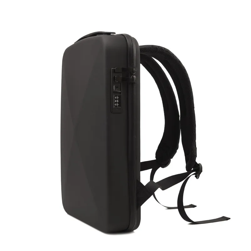 Men Stylish Ultra Slim Laptop Backpack Anti-theft Fashion Business Password Lock Daypacks Korean Style Light Thin Computer Bag | Багаж и