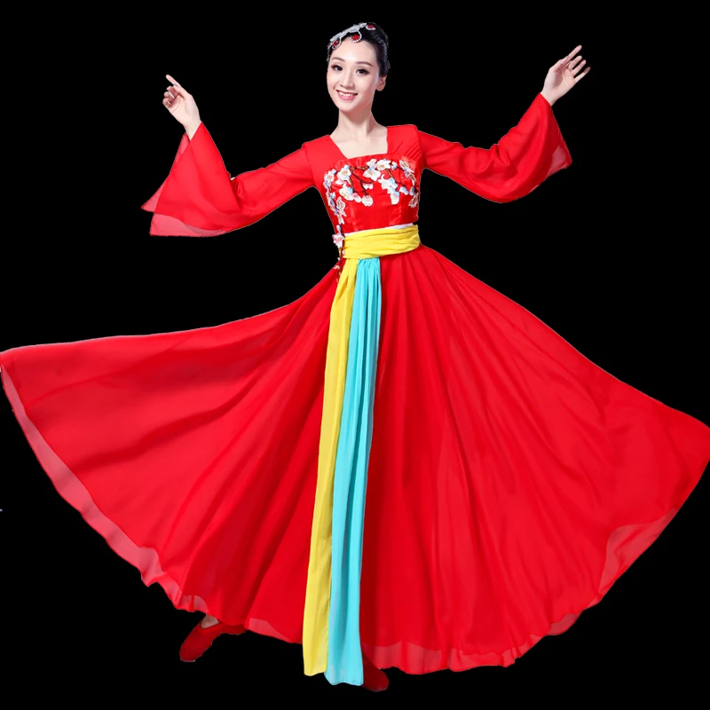 Костюм феи Hanfu платье Китайский древний костюм Восточные Танцевальные Костюмы китайский костюм hanfu Женский - Цвет: see chart