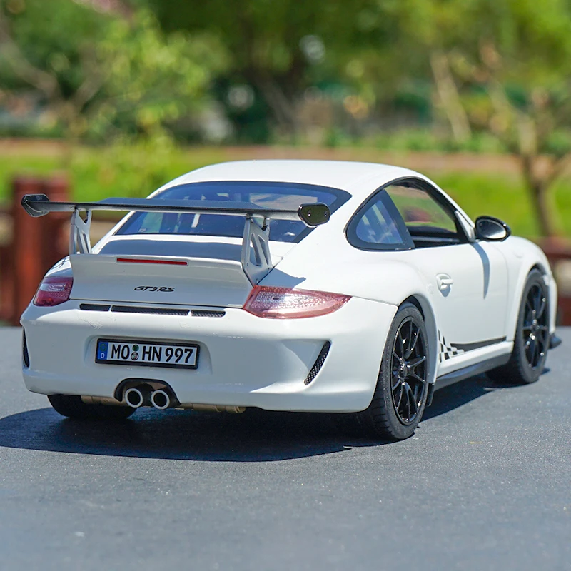1:18 911 GT3 RS 2010 модель спортивного автомобиля с литьем под давлением в новой коробке
