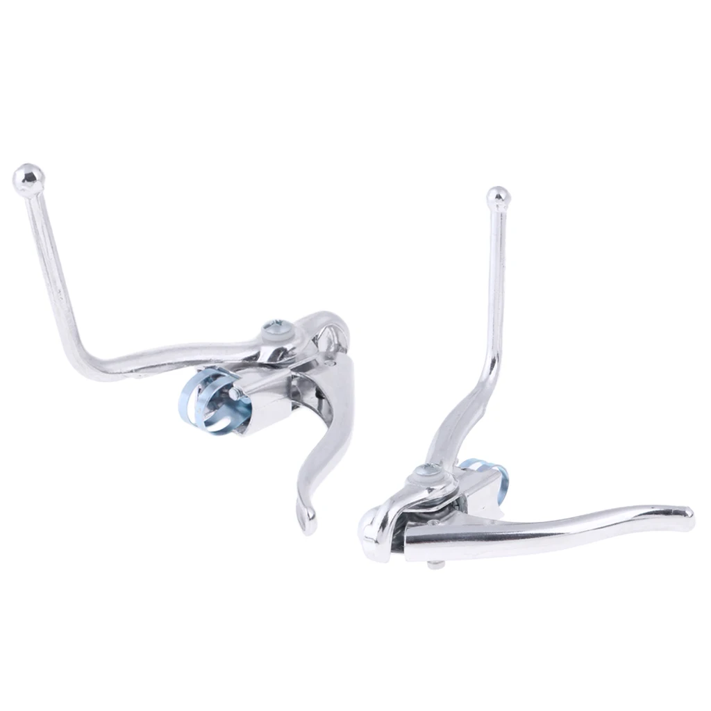 Vintage Road Bike Double Brake Levers Racing Bicycle Handles with Auxiliary Brake Handle 22mm Drop Bars