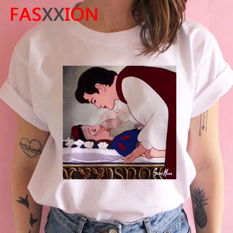 vogue t shirt Princess streetwear funny female tshirt women kawaii cartoon clothes t-shirt Graphic aesthetic top tee