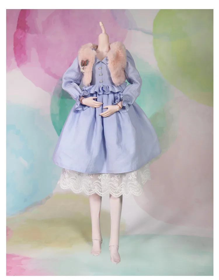 1/3 BJD кукла различных стилей платье, только платье без куклы ледяной, SD