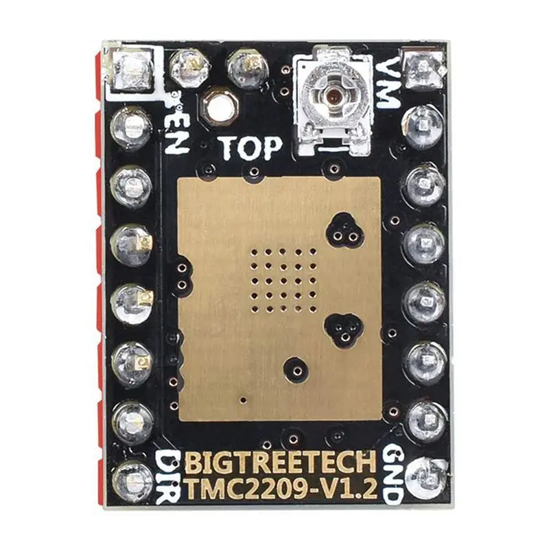 3D-принтеры части Stepstick Mute TMC2209 V1.2 Драйвер шагового двигателя с радиатор для СКР V1.3 MKS GEN L Ramps 1,4/1,5/1,6 3d печати