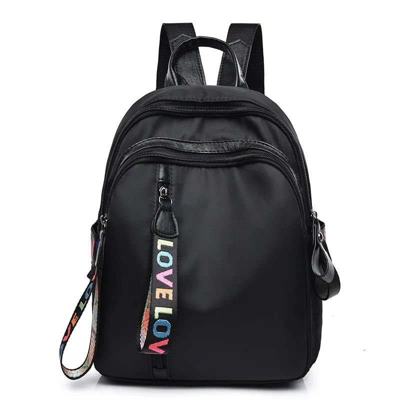 Backpack Women's New Style Korean-style Oxford Cloth Schoolbag Multi-functional Mommy Outdoor Backpack