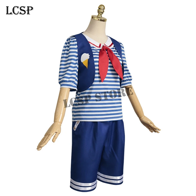LCSP Stranger Things Сезон 3 Робин Стив Харрингтон совки Ahoy Косплей Костюм помощник магазина мороженого военно-морская форма Одежда