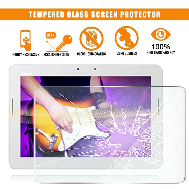 Защитная пленка для планшета Asus Transformer Pad TF303CL закаленное стекло устойчивая к