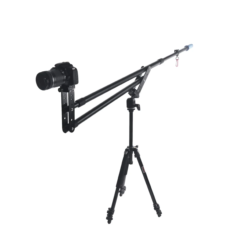 2m / 7.5ft Video Camera Jib Crane Telescoping Mini Portable Jib