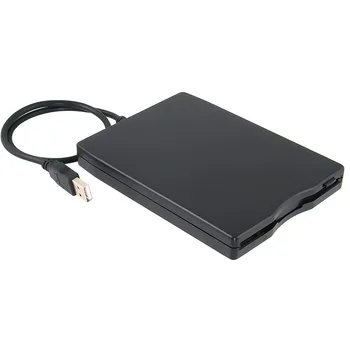 

Portable Floppy Diskette Disk Drive Portable 3.5" USB Reader External Floppy 1.44MB FDD for Mac Windows 10/7/8/Vista PC Laptop