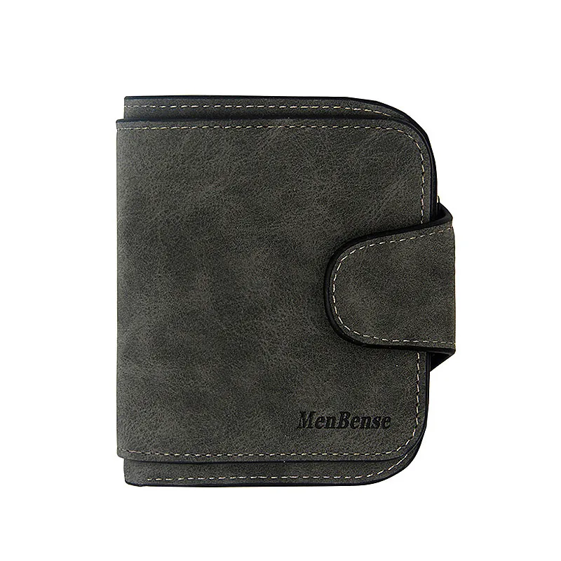 

2019 Fashion Leather Small Wallet Women Short Coin Zipper Purse Card Holder