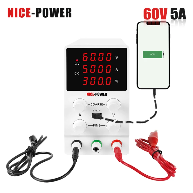 NICE-POWER Switching DC laboratory power supply 30v 10a adjustable source with Fine-Tuning voltage regulator 220 v powersupply