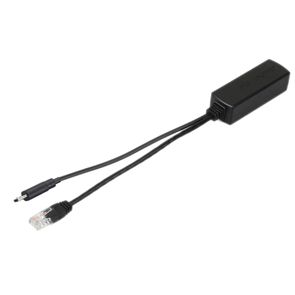 Hot Sale New IEEE 802.3af Micro USB Active PoE Splitter Power over Ethernet 48V to 5V 2.4A for tablet Dropcam or Raspberry Pi |