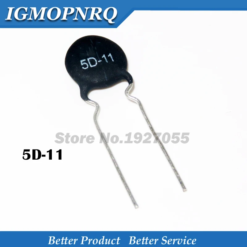 10 шт./лот Термистор резистор NTC 5D-11 тепловой резистор