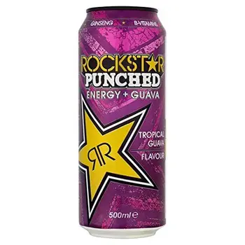 

Rockstar Energy Drink perforado guayaba 500ml