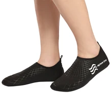 Унисекс кроссовки Для женщин эластичная быстросохнущая Аква кожаными ленточками мягкая обувь для водных видов спорта Пляжная Летняя обувь уличная Водонепроницаемая крoссовки для Для мужчин