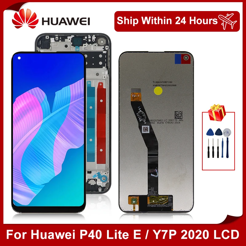 6 39 &quotдля Huawei P40 Lite E ЖК-дисплей ART-L28 ART-L29 сенсорный экран дигитайзер для сборки Y7P