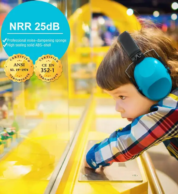 ZOHAN Baby ear muffs for kid Hearing  Earmuffs hear Protection Safety passive Noise Reduction Ear Protector children - Image 2