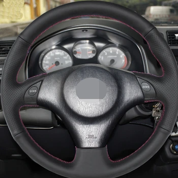 

Black Hige Soft Faux Leather Car Steering Wheel Cover for Toyota MR2 2000-2004 RAV4 Celica 1998-2005 Lexus IS200 IS300 1999-2005