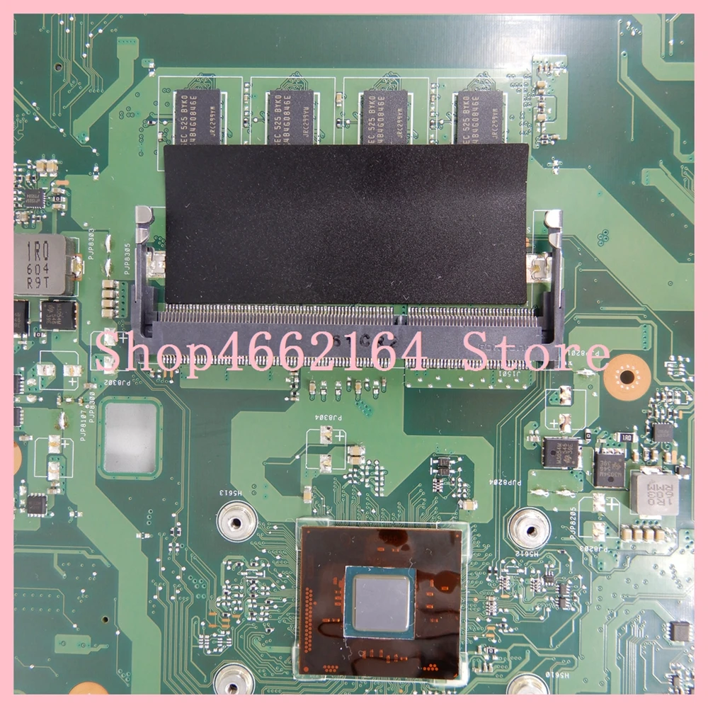  X751SJ motherboard 4GB RAM N3150 CPU With GT920M mainboard For ASUS X751S X751SJ X751SV Laptop moth