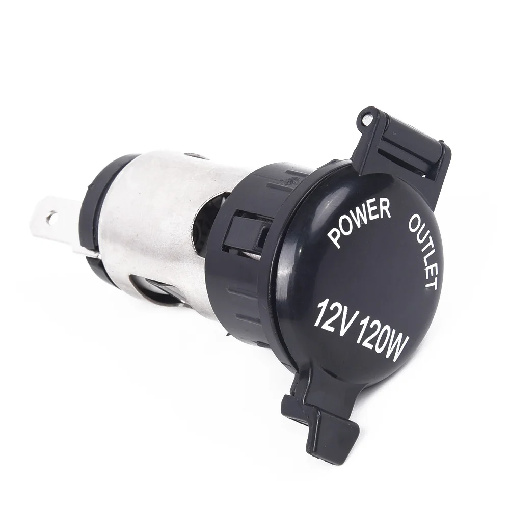 12V Зажигалка для сигарет розетка разъем 120 Вт Авто Автомобиль Лодка Трактор