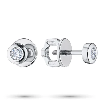 

Pusety silver diamond e0601ps12151100
