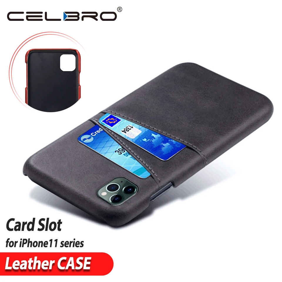 

Wallet Leather Cover for Apple iPhone 11 Pro Max Shells Protective Case Full Cover Card Slot Leather Coque for iPhone 11 Pro Max