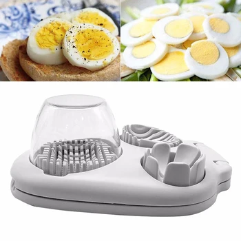 

3 In 1 Manual Dicing Stainless Steel Practical White Eggs Slicer Multifunctional Slicing Cutter Avocados Kitchen Tool Drop Ship