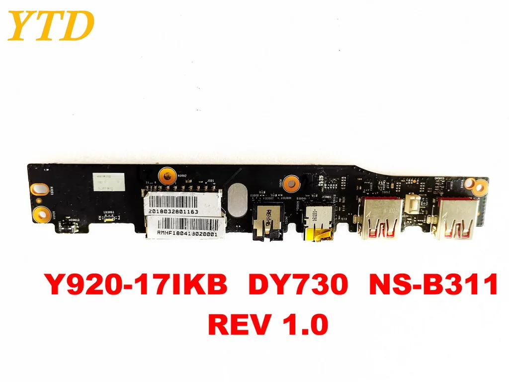 Для lenovo Y920-17IKB звуковая плата USB плата Y920-17IKB DY730 NS-B311 REV 1,0 протестирована хорошая