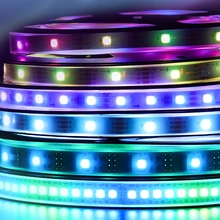 

1M 2M LED Strip RGB 5050 Lights IP67 Waterproof Wifi Controller for Electric Skateboard Scooter Christmas Festival Decoration