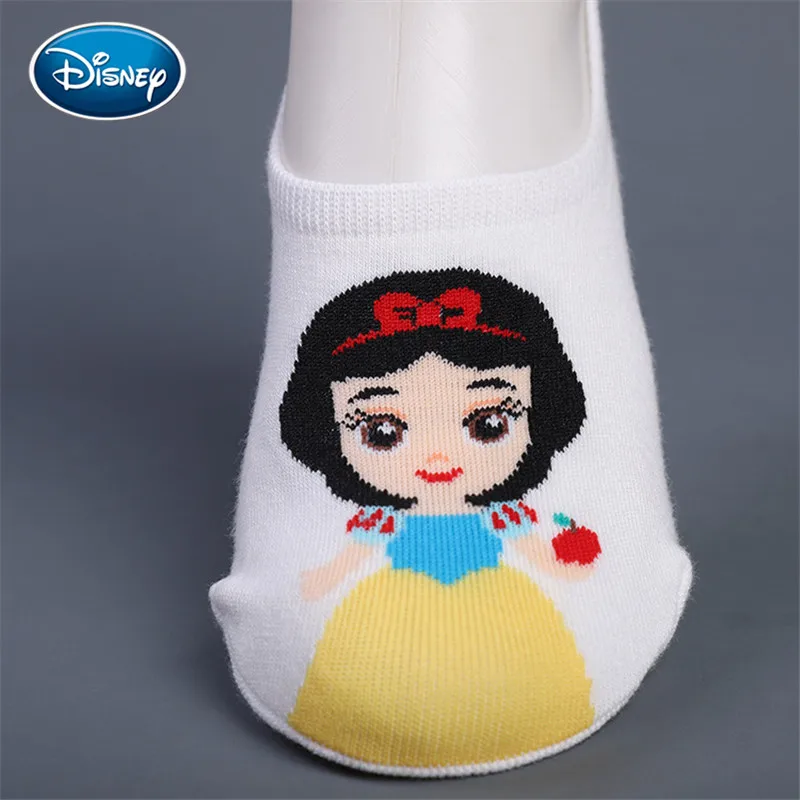 女の子用シリコンソックス1足 ディズニープリンセスソックス 滑り止め 浅口 見えない 薄い綿 靴下 Aliexpress