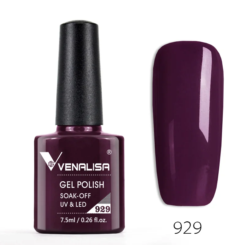 Venalisa Odorless Organic 60-Color UV Gel Nail Polish Collection