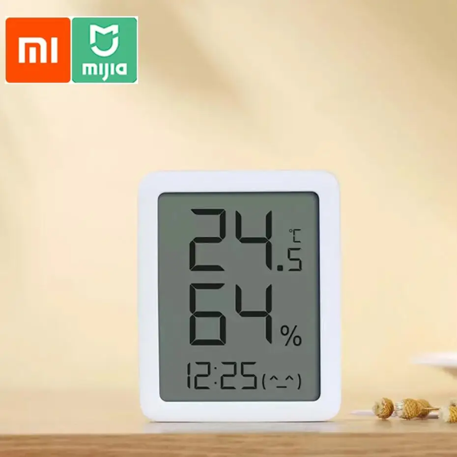 Xiaomi Mmc Thermometer E-ink Screen Lcd Large Digital Display ...