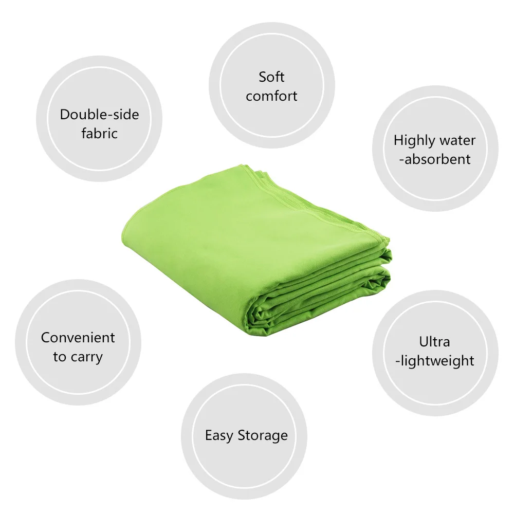Beach Blanket Yoga Blanket Towels Ultra-thin with Conner Anchor Pockets Large Fits for Beach Mat Blanket
