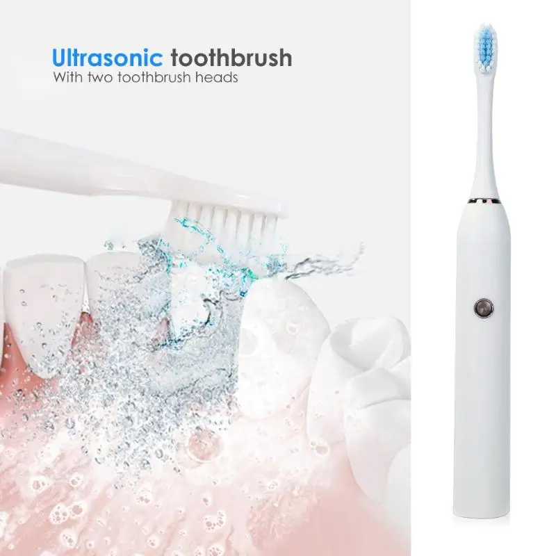 IP65 Waterproof High Frequency Vibration Ultrasonic Electric Toothbrush