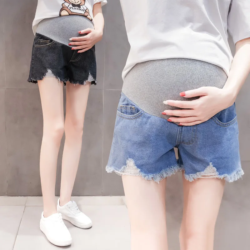 Модные летние короткие штаны для беременных повседневная одежда женщин шорты