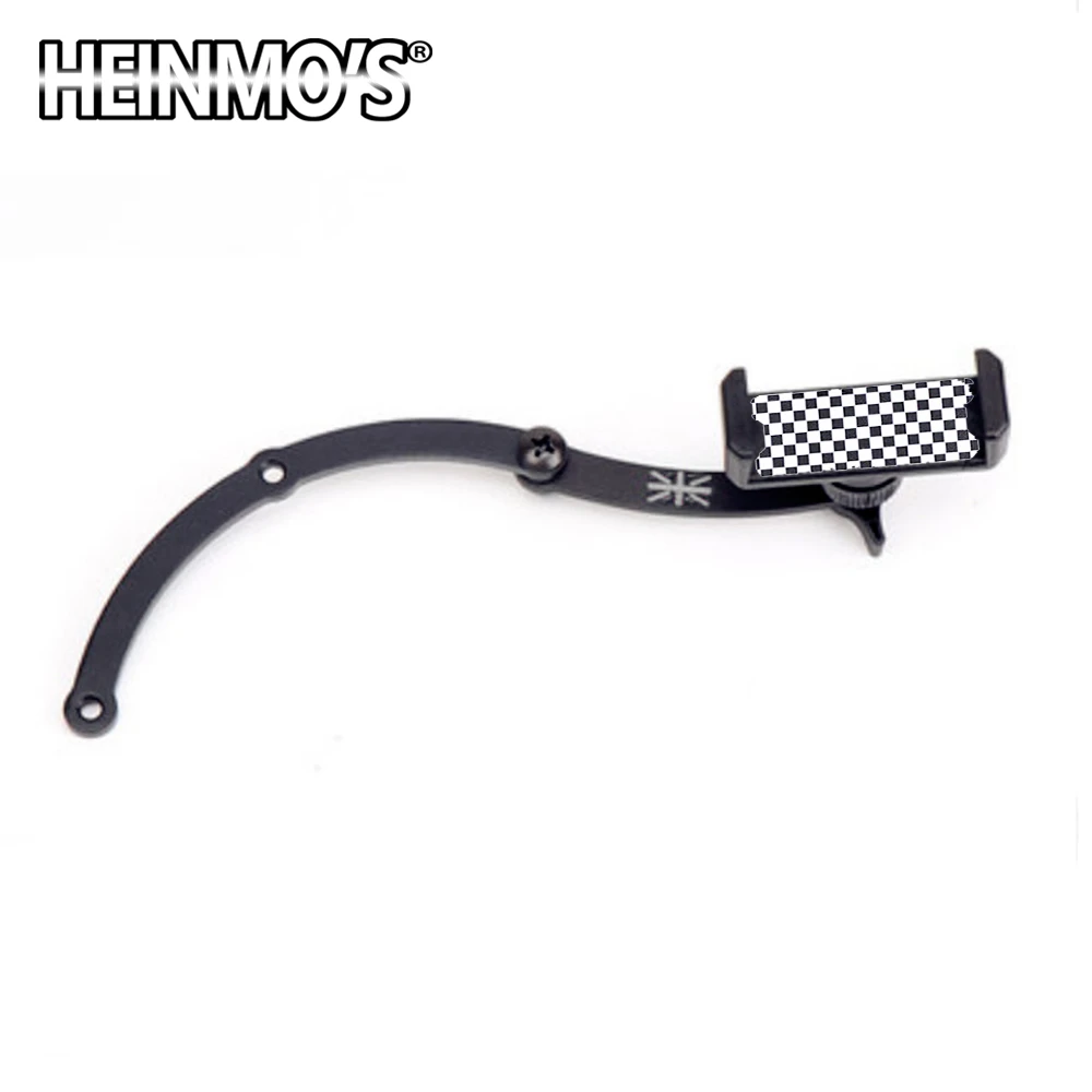 Checker (2) Держатель для мобильного телефона, аксессуары для Mini Cooper R55 R56 R57 R58 R59 R60 R61, держатель для мобильного телефона, стильный кронштейн, аксессуары - Название цвета: Checker (2)