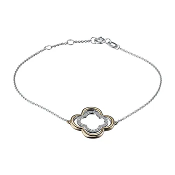 

White gold bracelet with diamonds e1101br09167300