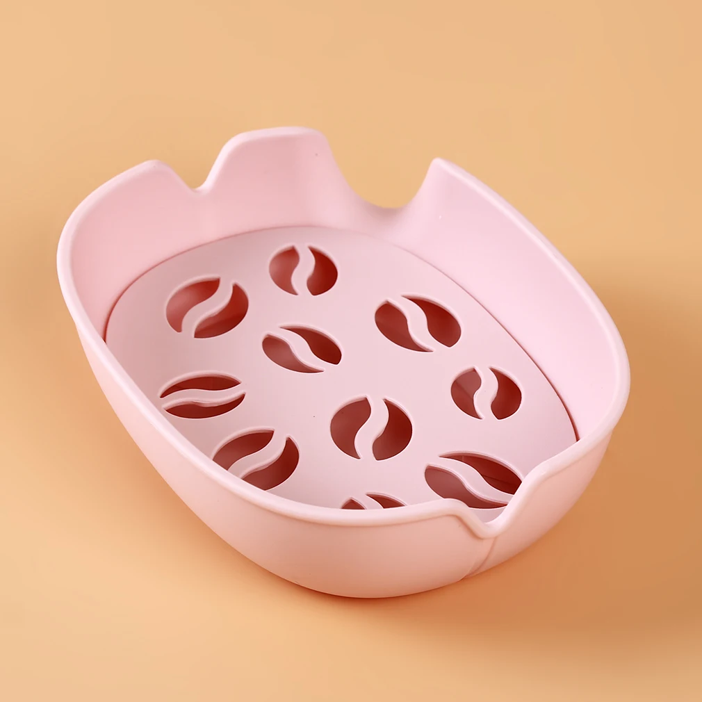 pink Стиль, многофункциональная Бытовая мыльница для хранения, для ванной, для душа, простая мыльница, для хранения, тарелка, лоток, держатель, чехол, контейнер - Цвет: pink